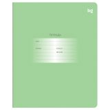 Тетрадь 18л., клетка BG "Первоклассная", светло-зеленая