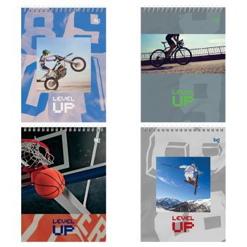 Блокнот А5 40л. на гребне BG 