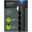 Сетевой фильтр Defender ES 5 розеток 1,8м, черный