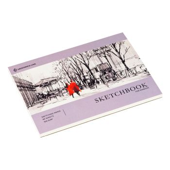 Скетчбук для маркеров 60л., А4 Greenwich Line 