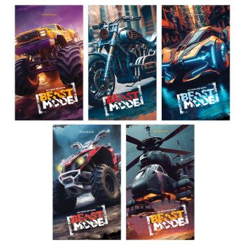 Блокнот А7 48л. на склейке BG 