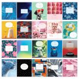 Тетрадь 18л., клетка BG "Super Mix-20", эконом