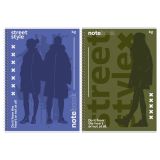 Тетрадь 96л., А4, клетка, на гребне BG "Street style", матовая ламинация