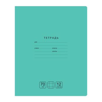 Тетрадь 12л., крупная клетка BG 