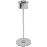 Пепельница уличная Титан, на стойке, 150мм, хром