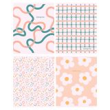 Тетрадь 60л., А5, клетка BG "Время фантазий", выб. лак