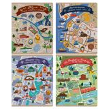 Тетрадь 48л., А5, клетка BG "Эксклюзив. Города России", матовая ламинация, выб.лак, с форзацем, 70г/м2