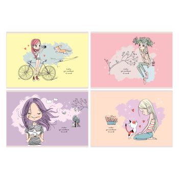 Альбом для рисования 40л., А4, на скрепке BG 