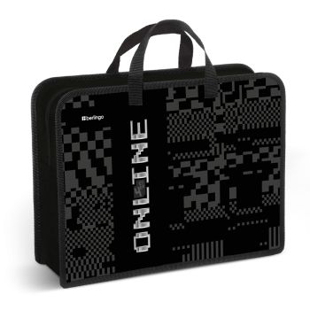 Папка с ручками 1 отделение, А4 Berlingo 