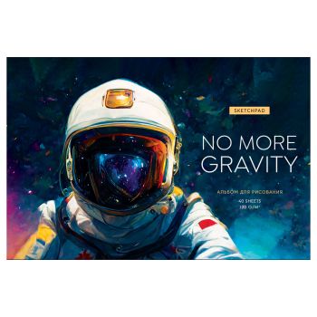 Альбом для рисования 40л., А4, на скрепке Greenwich Line 