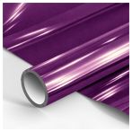 Упаковочная бумага глянц. 70*100см, MESHU "Металлик. Фиолетовый", 60г/м2