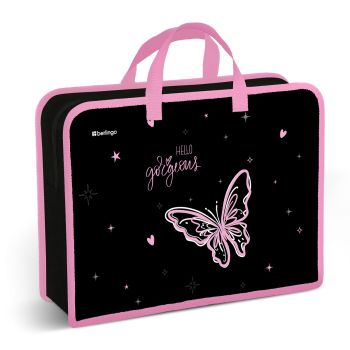 Папка с ручками 1 отделение, А4 Berlingo 