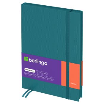 Ежедневник недатированный, А5, 136л., кожзам, Berlingo 