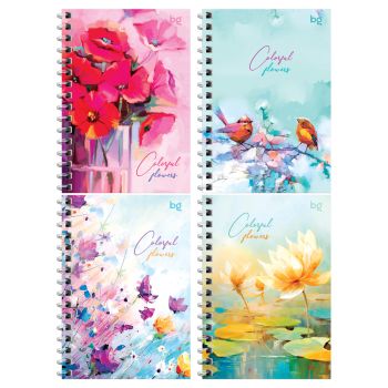 Записная книжка А6 120л. на гребне BG 