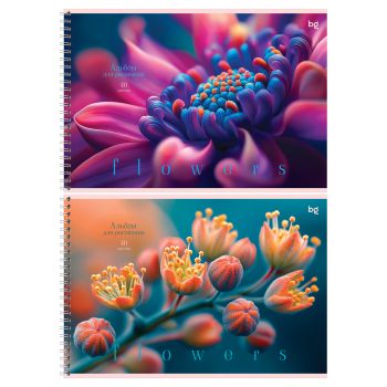 Альбом для рисования 40л., А4, на гребне BG 