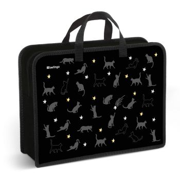 Папка с ручками 1 отделение, А4 Berlingo 