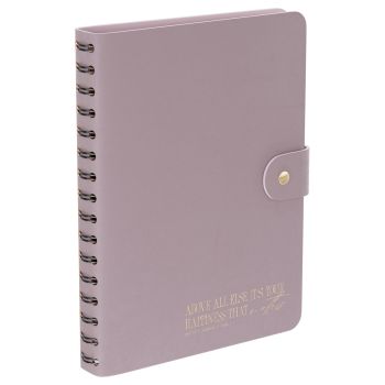 Ежедневник недатированный, А5, 136л., мягкий переплет, экокожа, BG 