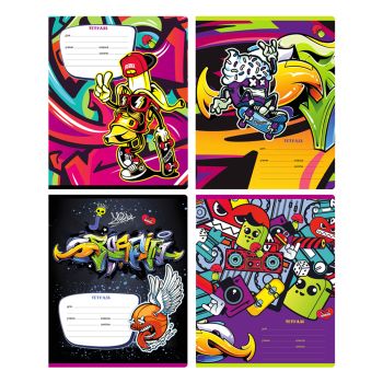 Тетрадь 24л., линия BG 