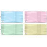 Обложка 233*450 для учебников старших классов, универсальная, ArtSpace, цветная, с закладкой, ПЭ 200мкм, ШК