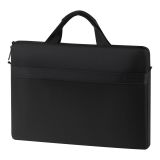 Сумка для ноутбука 15,6" Först "Basic Black", полиэстер, черный, мягкий подклад, внешнее отделение