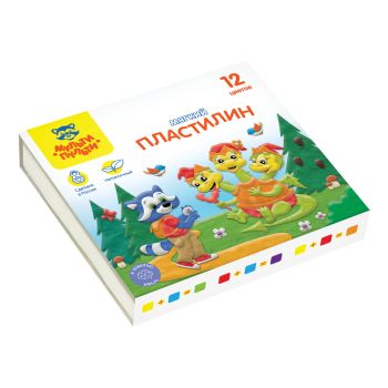 Пластилин Мульти-Пульти 