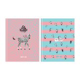 Бизнес-блокнот А5, 160л., BG "Circles&strips", глянцевая ламинация