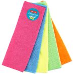 Салфетки для уборки OfficeClean "Универсальные", набор 5шт., микрофибра, 30*30см