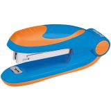 Степлер №10 Berlingo "Fuze" до 15л., пластиковый корпус, голубой