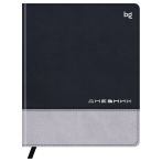 Дневник 1-11 кл. 48л. (ЛАЙТ) BG "Комбо. Сталь", иск. кожа, комбинирование материалов, тиснение фольгой, ляссе