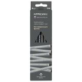 Карандаш ч/г Красин "Мотивирующие фразы" ТМ, трехгран., заточен., корпус серый