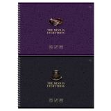 Альбом для рисования 40л., А4, на гребне BG "Стимпанк", матовая ламинация, выб.лак