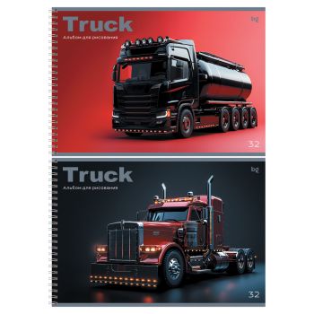 Альбом для рисования 32л., А4, на гребне BG 