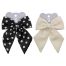 Заколка для волос MESHU, бант, светлый/темный, 13,5*14см, ассорти, европодвес