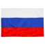 Флаг РФ 90*135см, пакет с европодвесом
