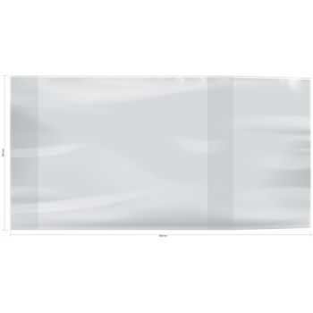 Обложка 300*560 для тетрадей А4, английского языка Spotlight, контурных карт, атласов, журналов, ПЭ 150мкм, универсальная, ArtSpace, ШК