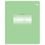 Тетрадь 12л., линия BG "Первоклассная", светло-зеленая