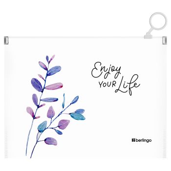 Папка-конверт на молнии Berlingo 