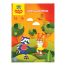 Цветная бумага офсетная А4, Мульти-Пульти, 16л., 16цв., на скобе, 