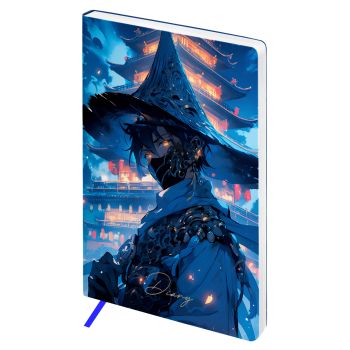 Ежедневник недатированный, А5, 136л., мягкий переплет, кожзам, BG 