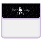 Папка для тетрадей 1 отделение, Först  "Bunny" (Зайчик), А5, пластик, на липучке