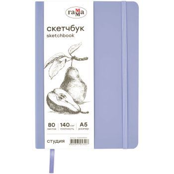 Скетчбук 80л., А5 Гамма 