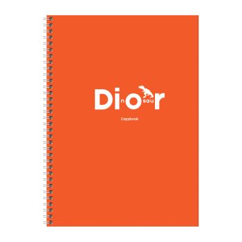 Тетрадь 80л., А4 клетка на гребне BG 