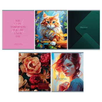 Тетрадь 48л., А5, клетка BG 