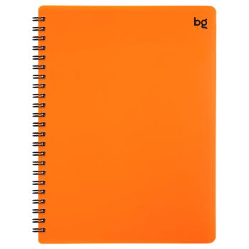 Тетрадь 80л., А4 клетка на гребне BG 