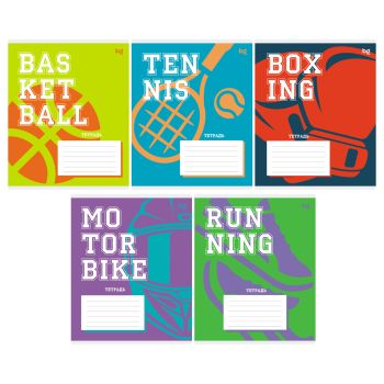 Тетрадь 12л., линия BG 