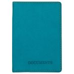 Обложка для автодокументов OfficeSpace "Denim", экокожа, бирюза