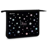 Папка для тетрадей 1 отделение, А5 Berlingo "Shine", 240*205*40мм, пластик, на молнии