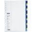 Разделитель листов OfficeSpace А4, 31 лист, цифровой 1-31, цветной, пластиковый