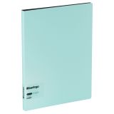 Папка с 20 вкладышами Berlingo "Instinct" А4, 17мм, 700мкм, с внутр. карманом, аквамарин