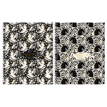 Тетрадь 80л., А5, клетка на гребне BG 